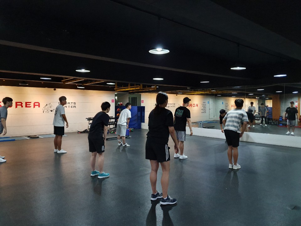 8.23.소방무료체력테스트 현장_스포츠센터